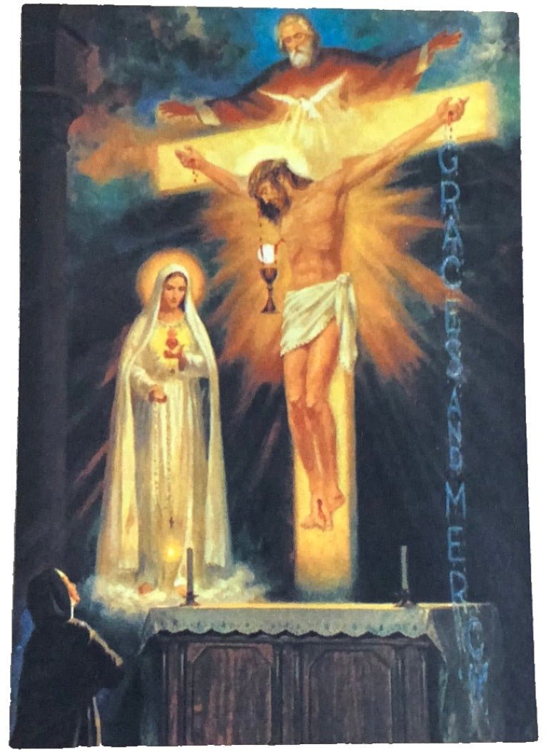 Prayer Card-Angel's Prayers Of Fatima D-15 PrayerCard