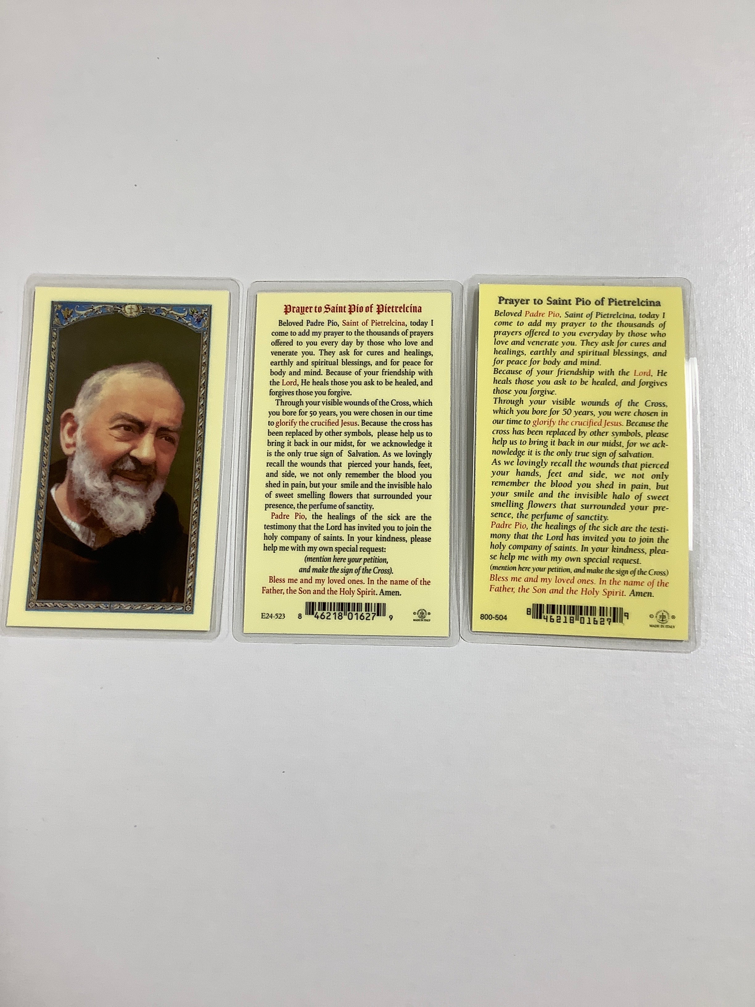 BM-laminated-St Pio Pietrelcina-E24-523