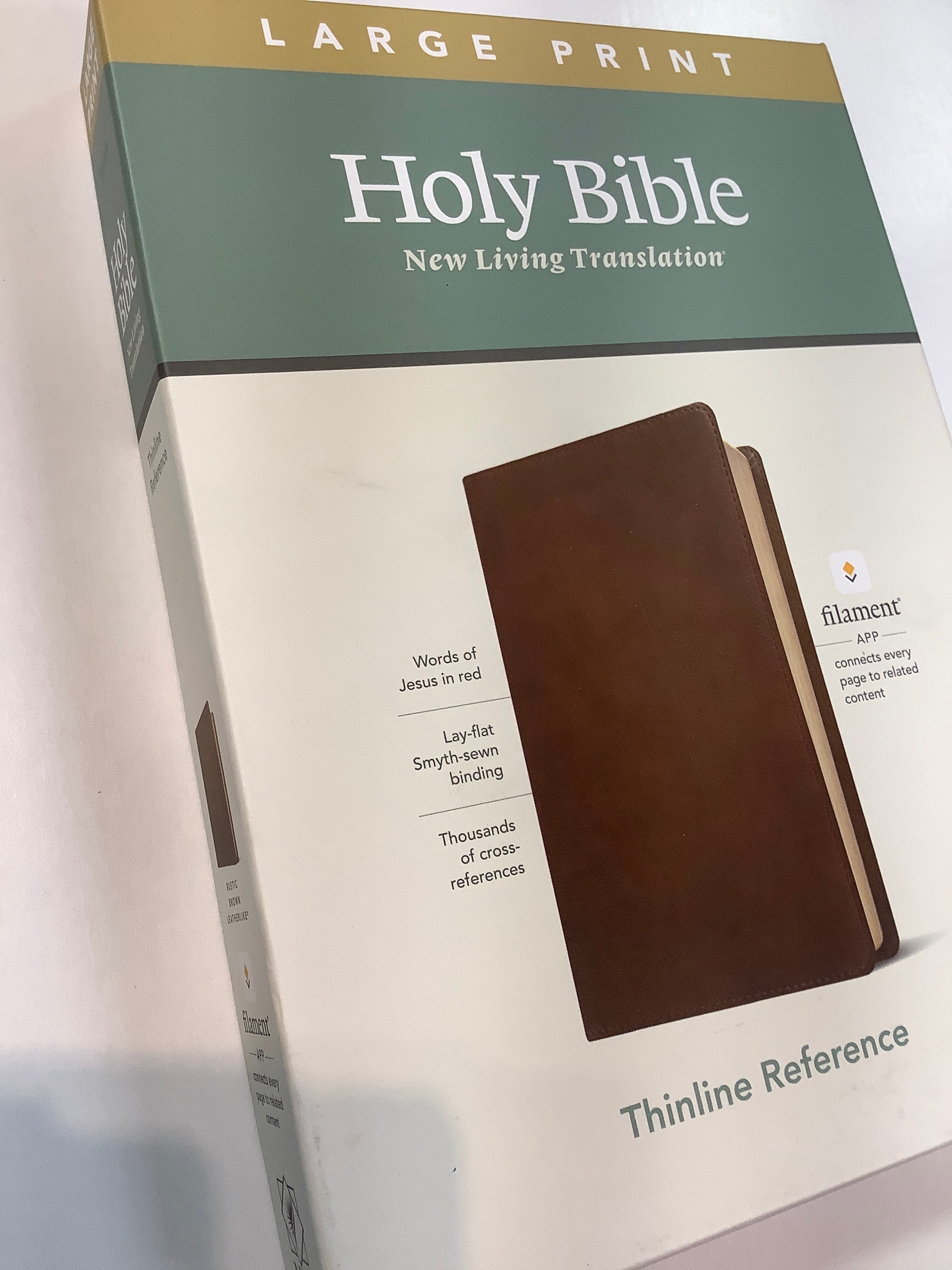 Bible/NLT/LargPrint/Brown