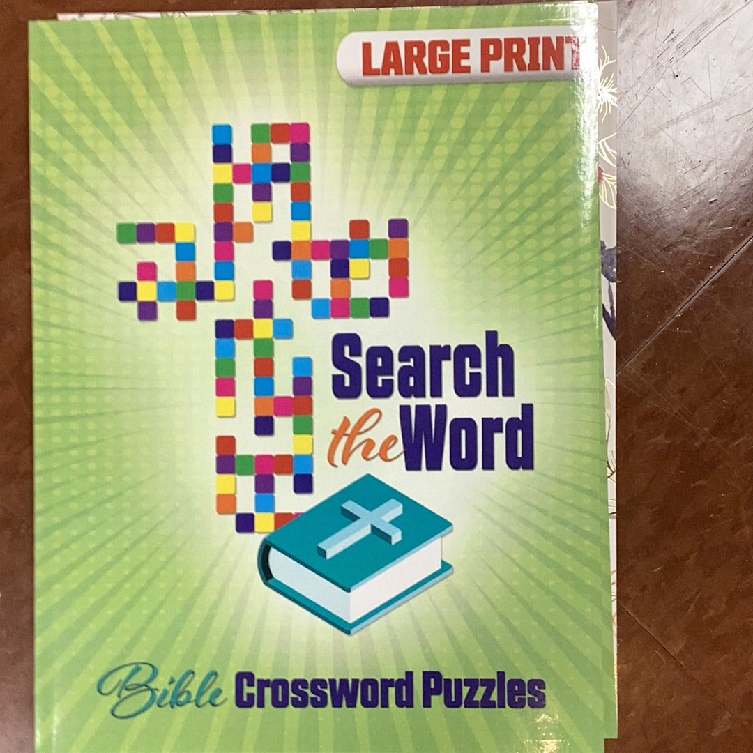 Book-Crossword-Search the Word-LP