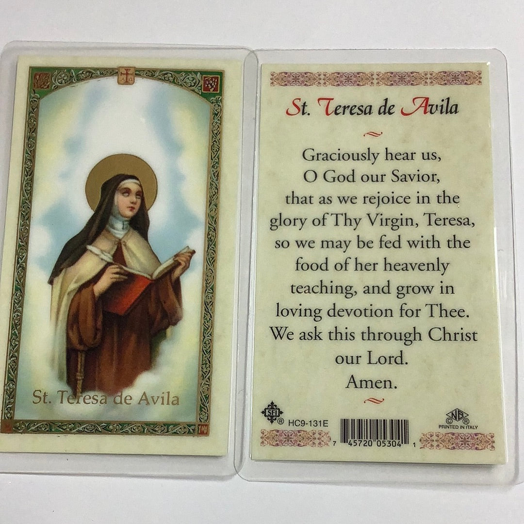 BM-laminated-St Teresa de Avila-HC9-131E