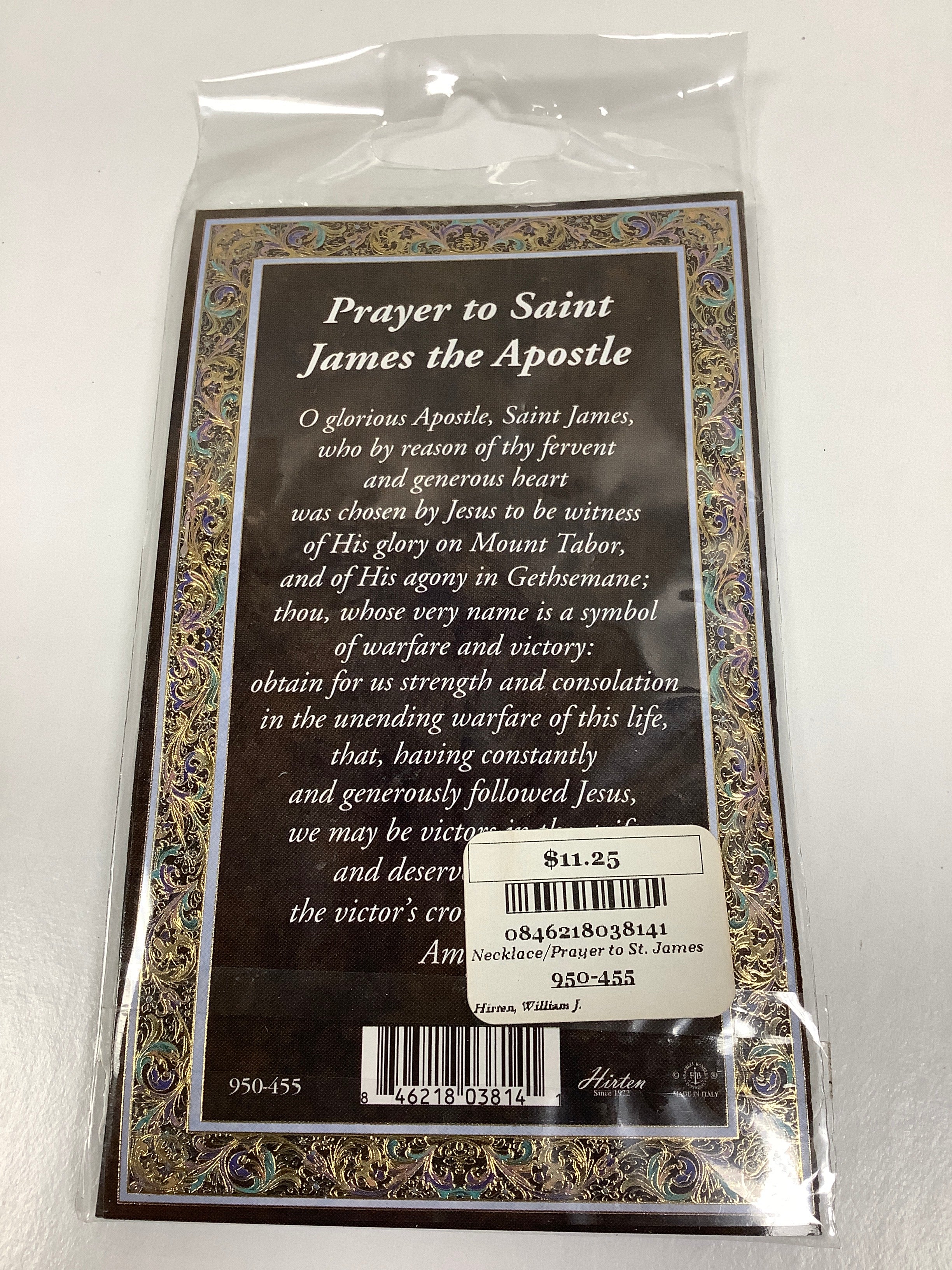 Necklace/Prayer to St. James