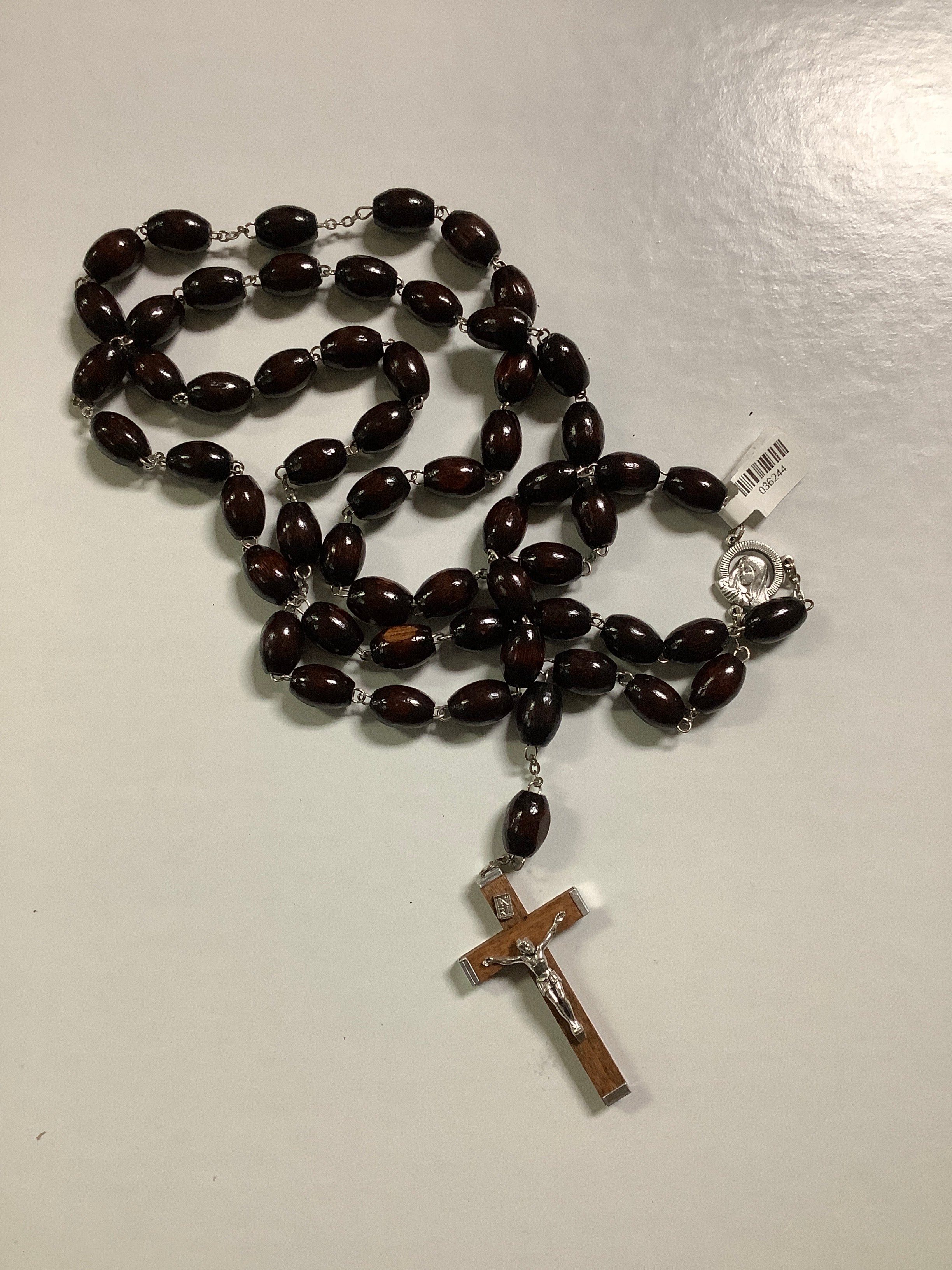 Rosary-Family-Brown Wood Bead
