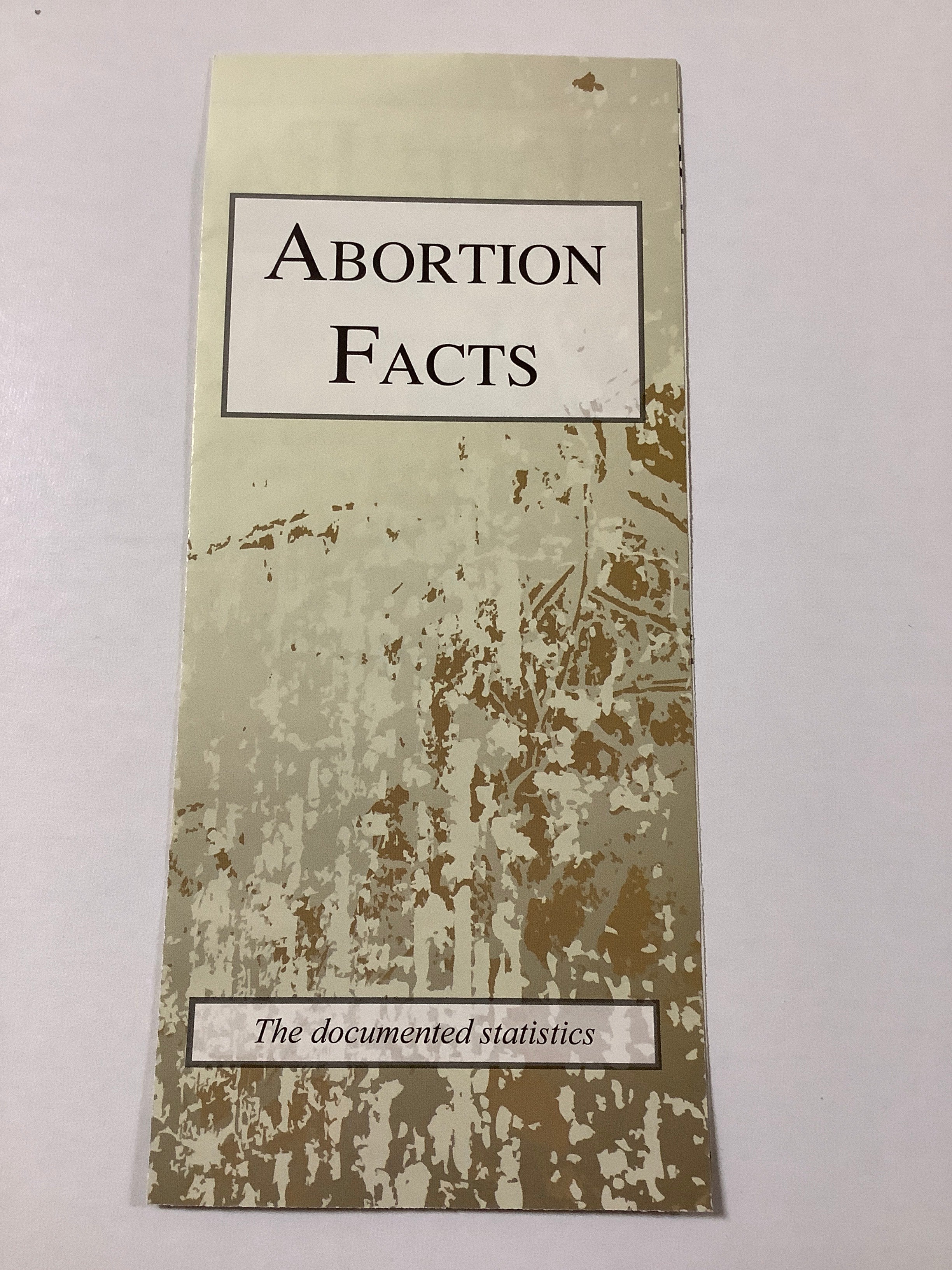 Pamphlet/Abortion Facts