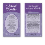 Advent Candles Only-Mini-4Pc-ADCANMINI