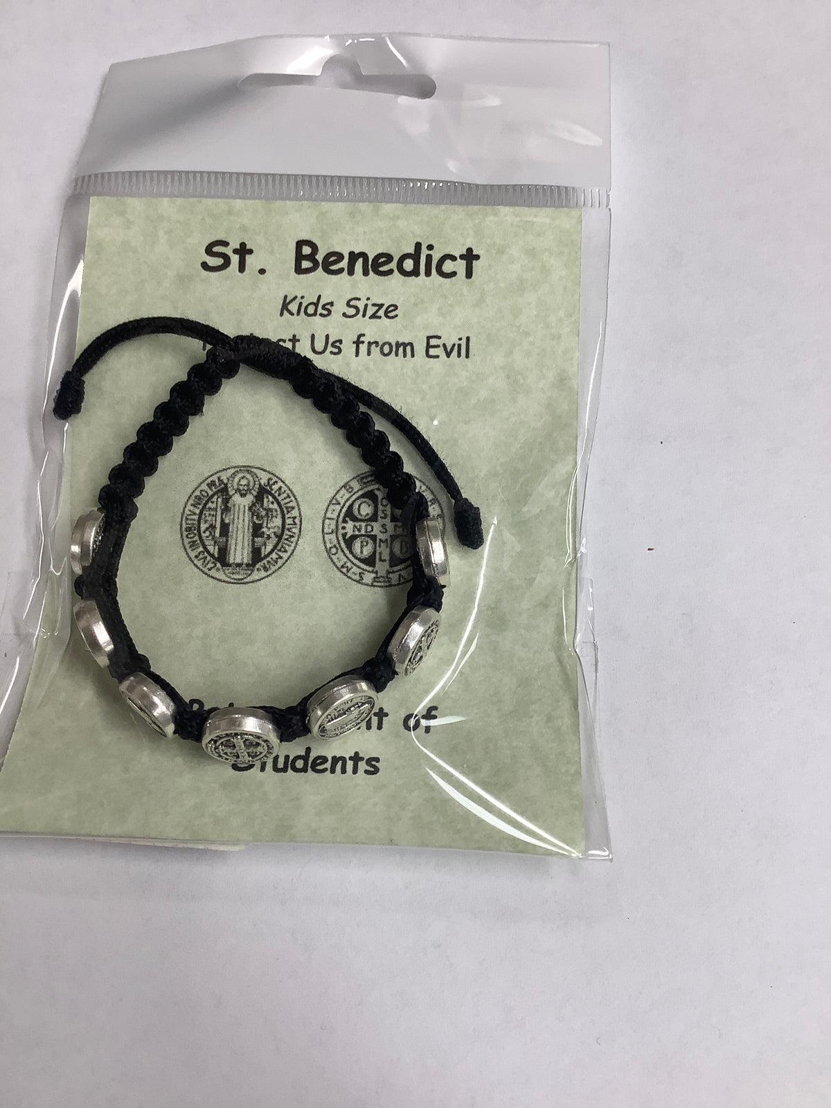 Bracelet/Kids/St. Benedict/Black