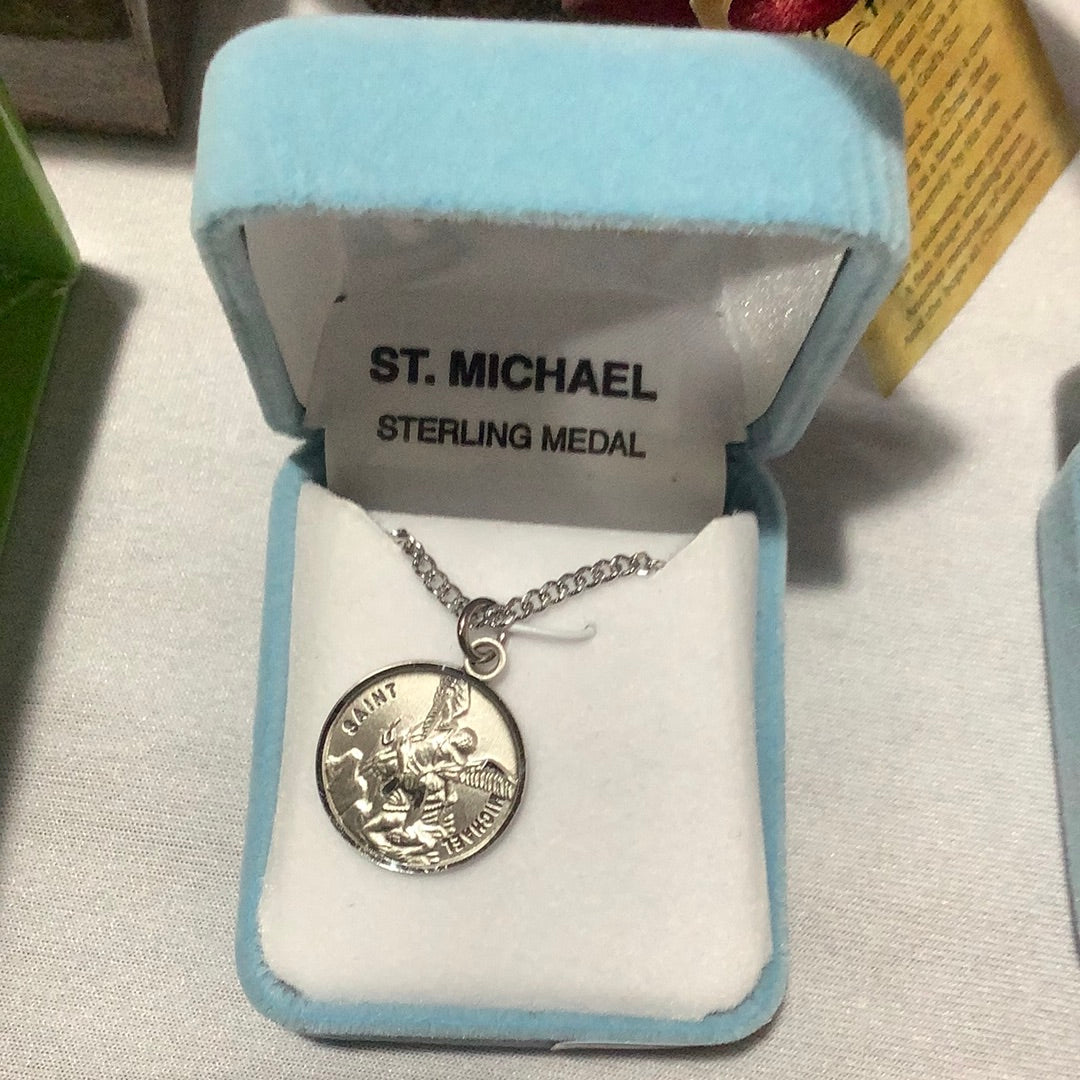 Necklace/St. Michael/S962220/20" Chain