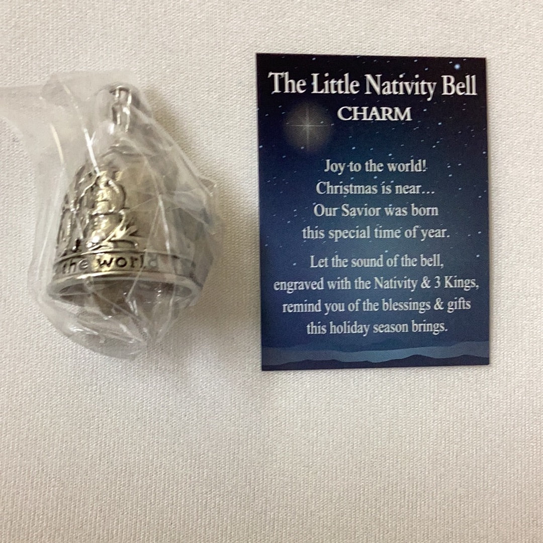 Pocket Charm-Nativity Bell-Christmas