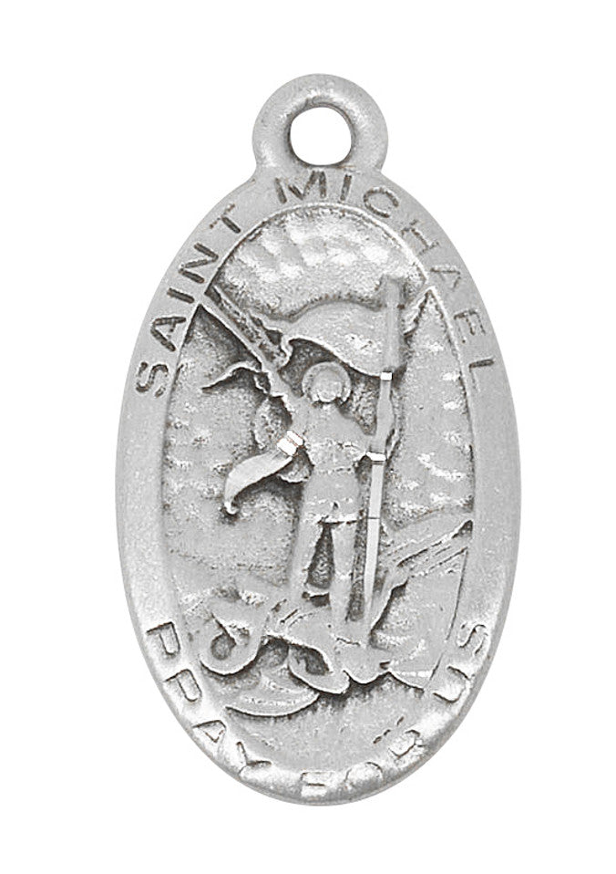 Necklace/ST/St.Michael/24"