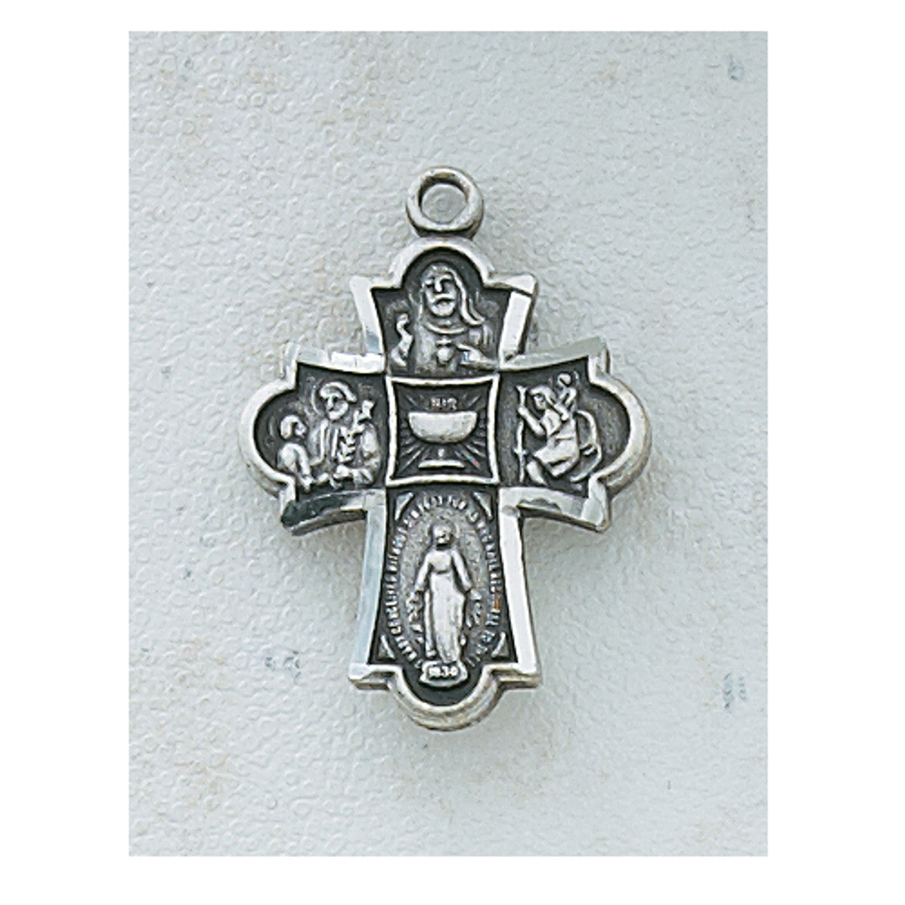 FC/Necklace/4Way/Ant Silver/18"