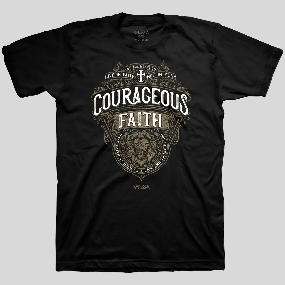 TShirt-Pro 28:1-Courageous Faith