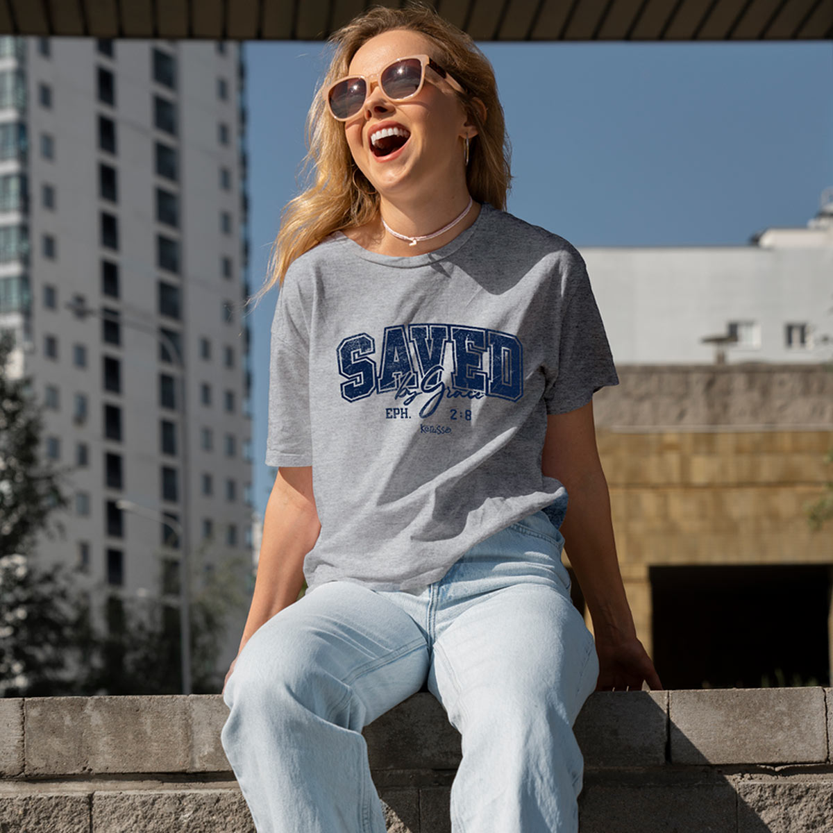 TShirt-Saved By Grace