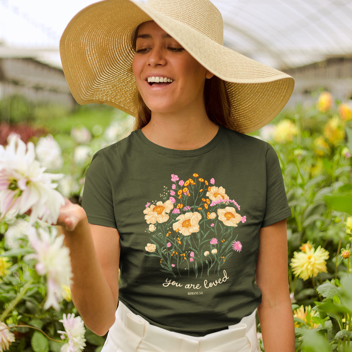TShirt-You Are Loved Bouquet
