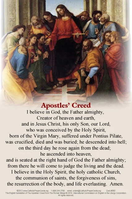 BM-#360/CPC-Apostles' Creed-Bilingual