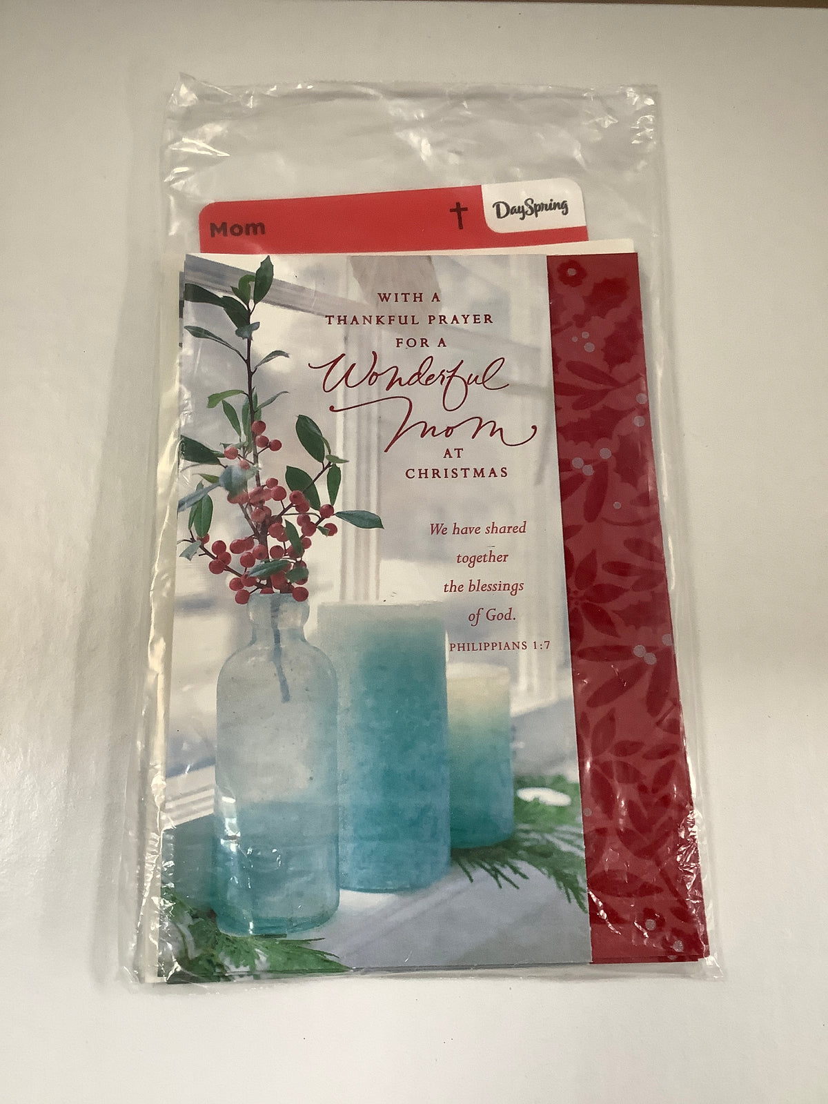 Card-Mom-Christmas-Berries In Jar-6240619