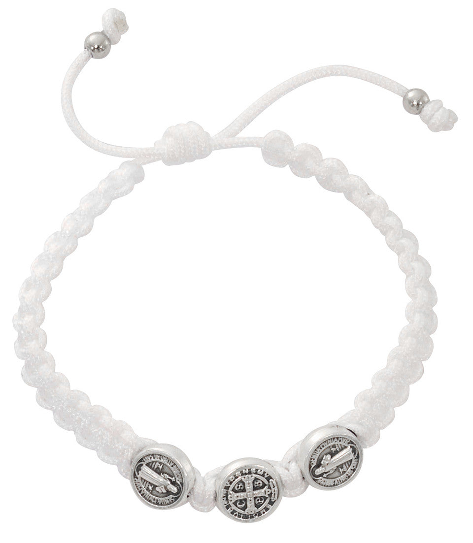 Bracelet-St Benedict-Kids-White