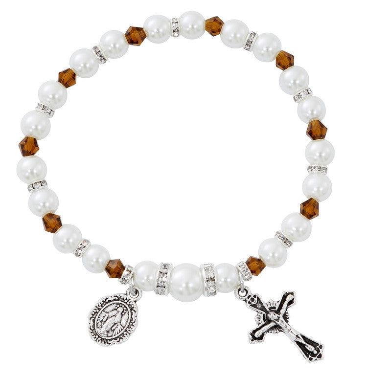 Bracelet/Rosary/Topaz/Crystal