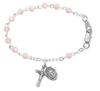 Bracelet/DLX 4mm/Pink/Baby