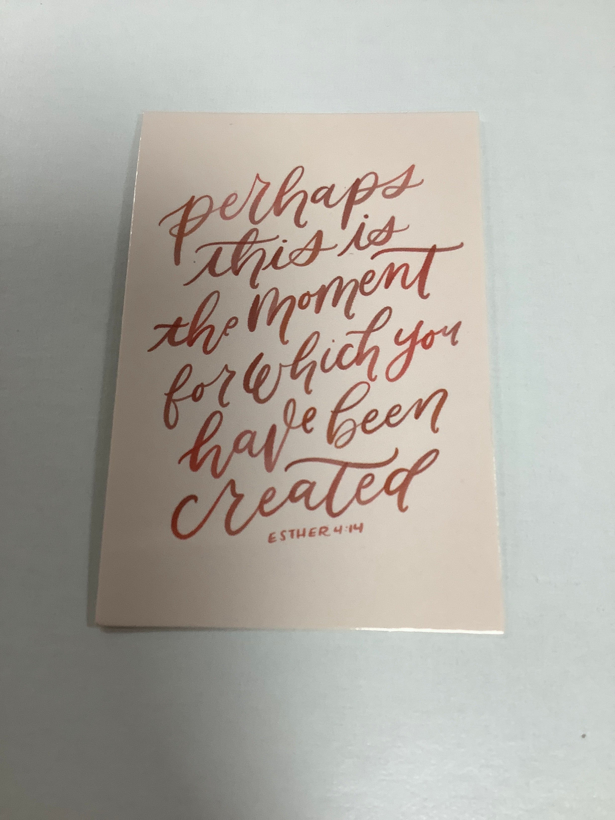 BM-Pass It On-Moment you were created for-Est 4:14