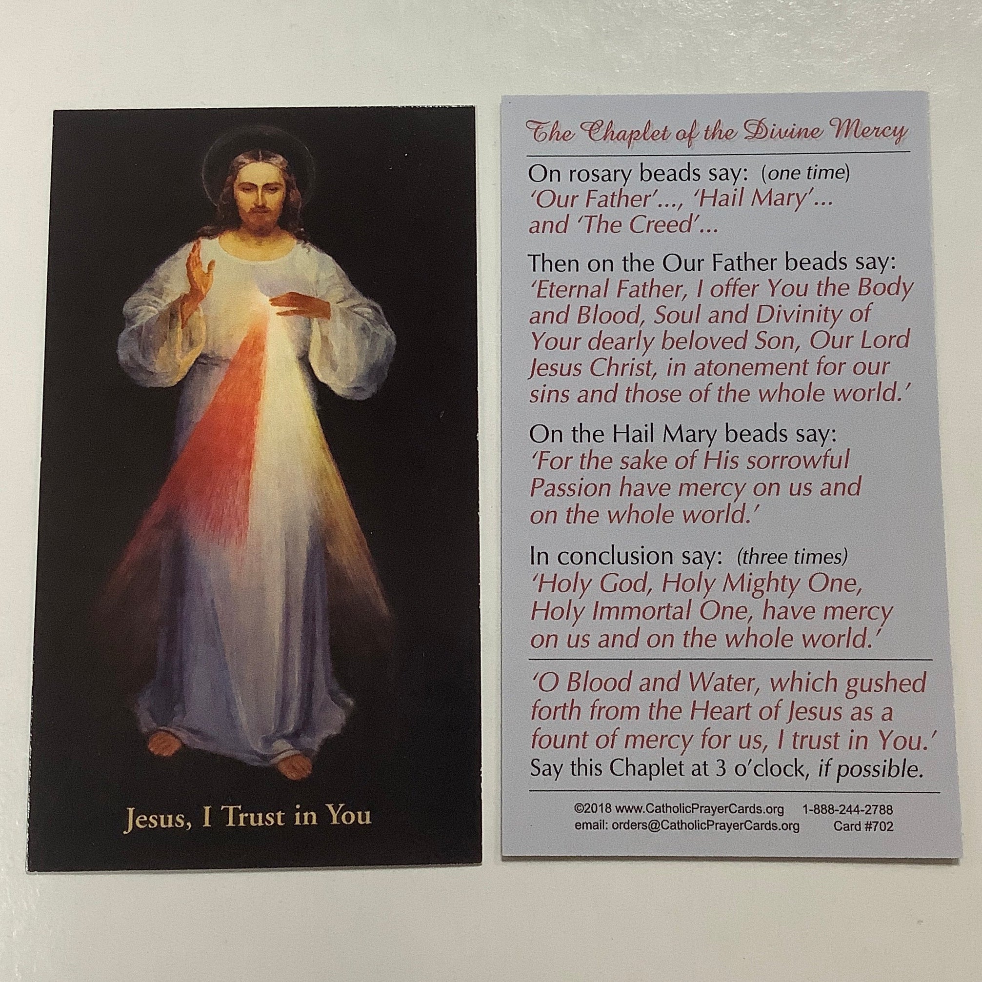 BM-#702/CPC-Divine Mercy Chaplet