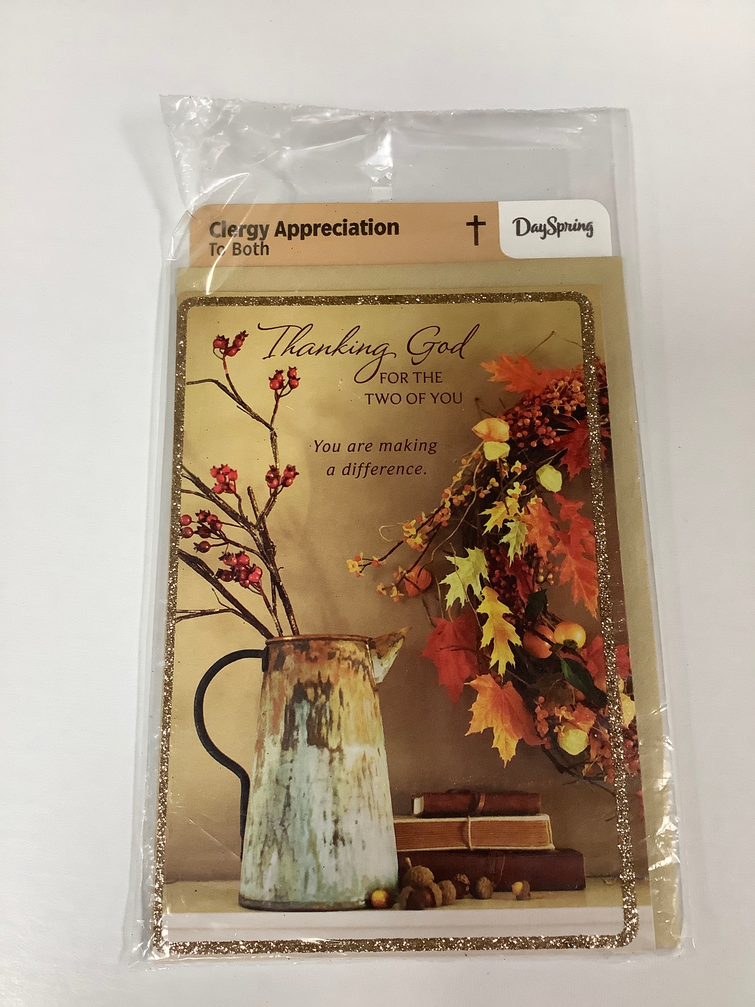 Card-Clergy Appreciation-Fall Colors-Pitcher-36910