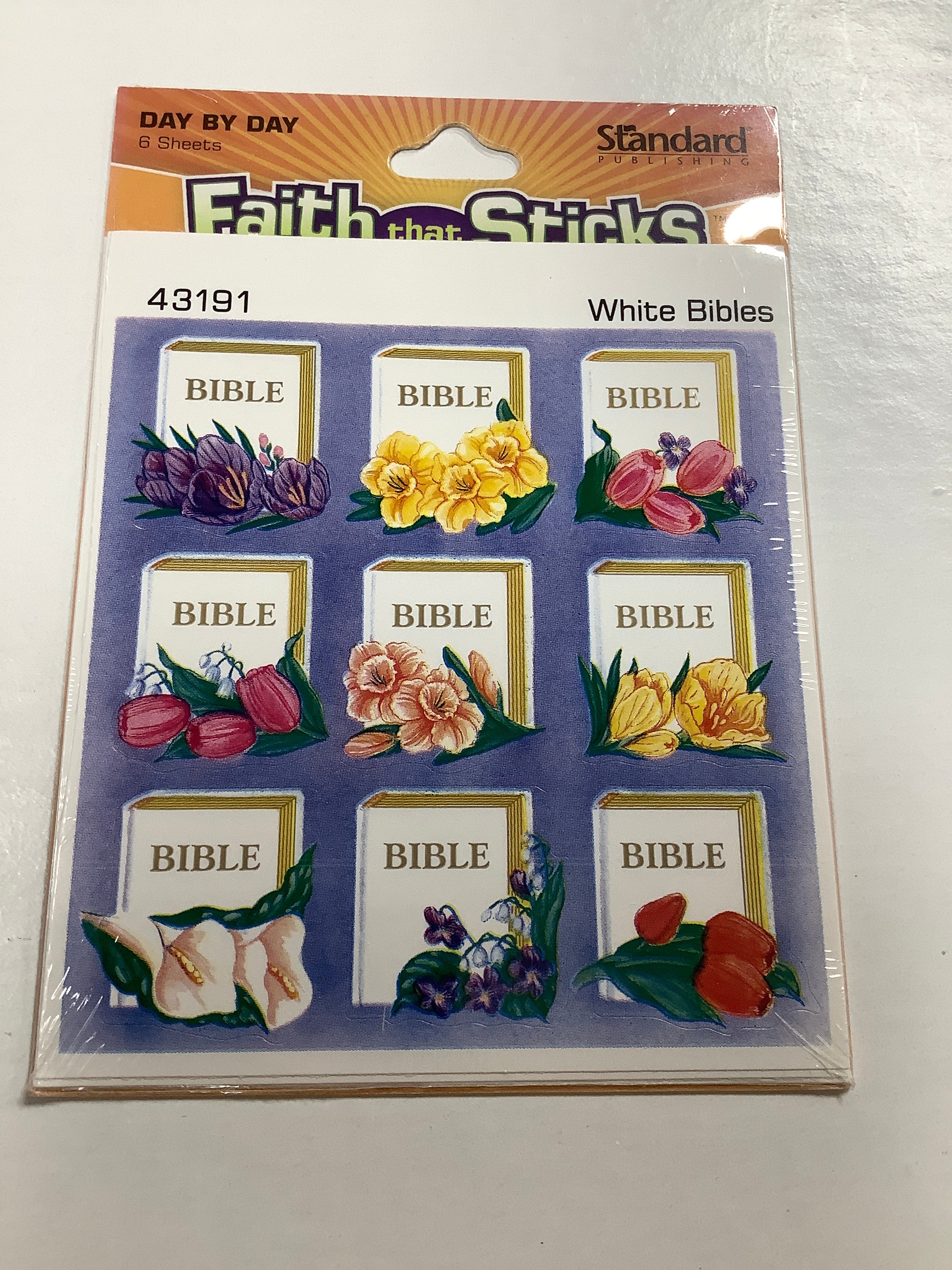 Stickers/White Bibles