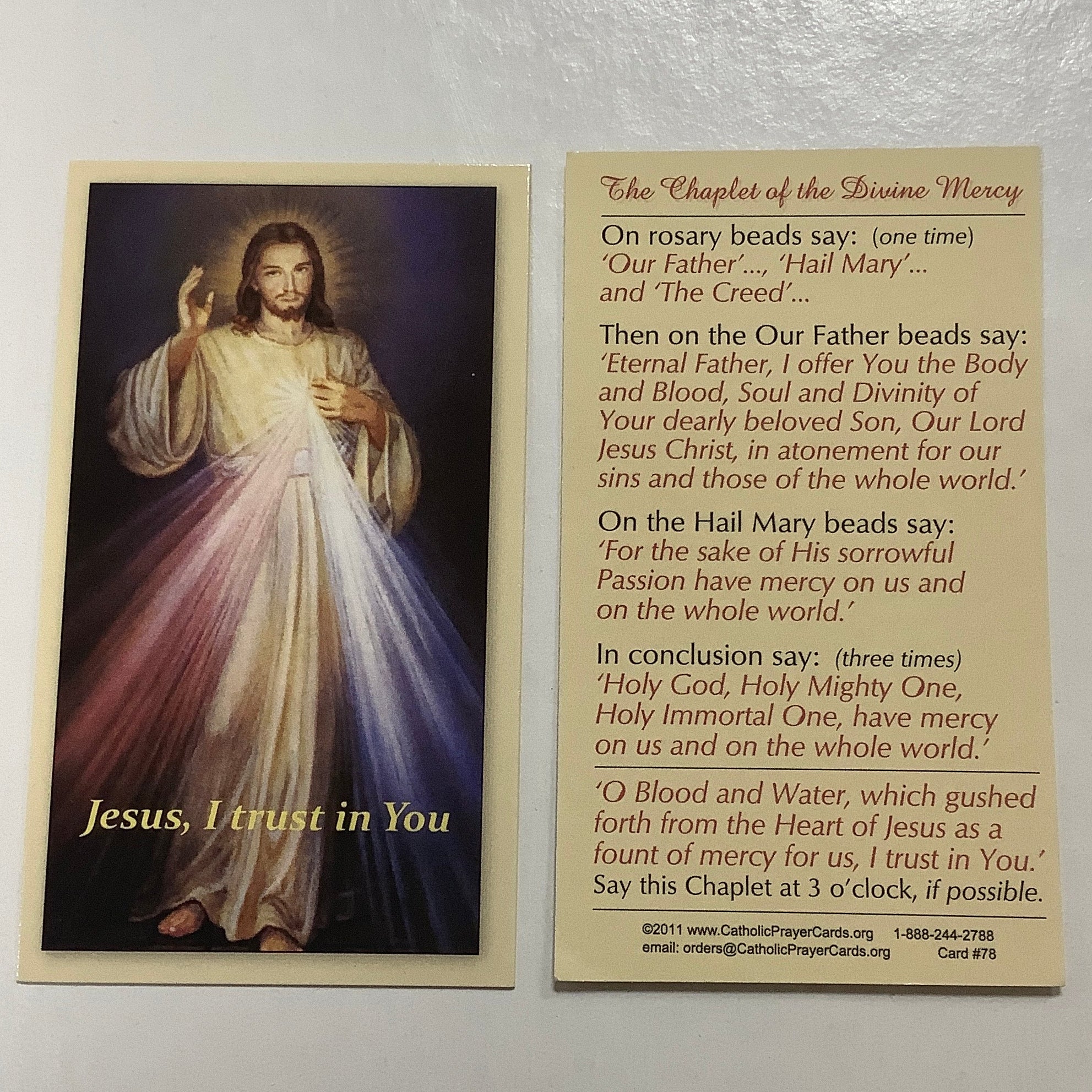 BM-#78/CPC-Divine Mercy Chaplet