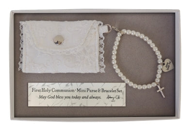 FC-Mini Purse-Pearl Bracelet-Boxed