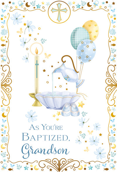 Card-Baptism-Grandson-Greetings of Faith