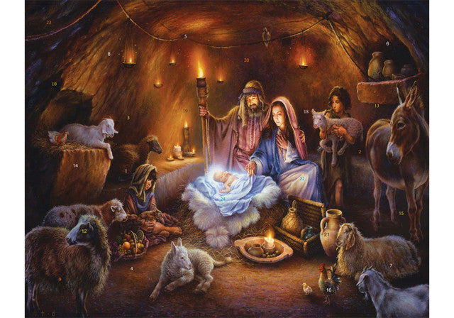 Advent Calendar-No Room In The Inn
