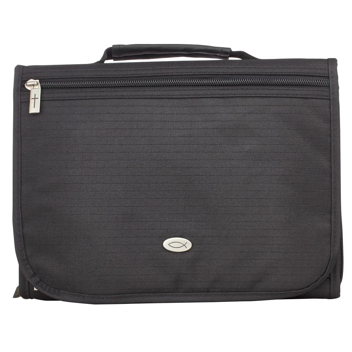 Bible Case/MD/Black/Tri-Fold