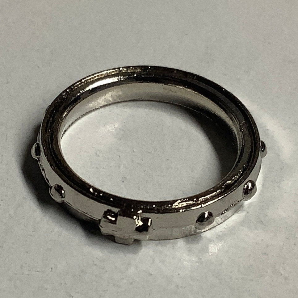 Rosary Ring/OX/DoubleBand/Small