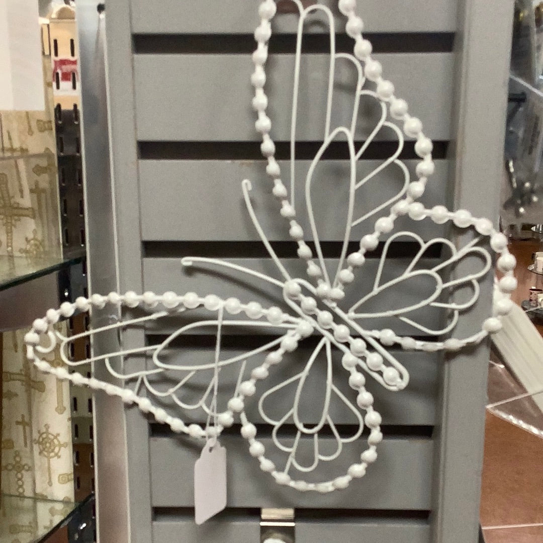 Butterfly-Wire-White-Beaded Edge-MD