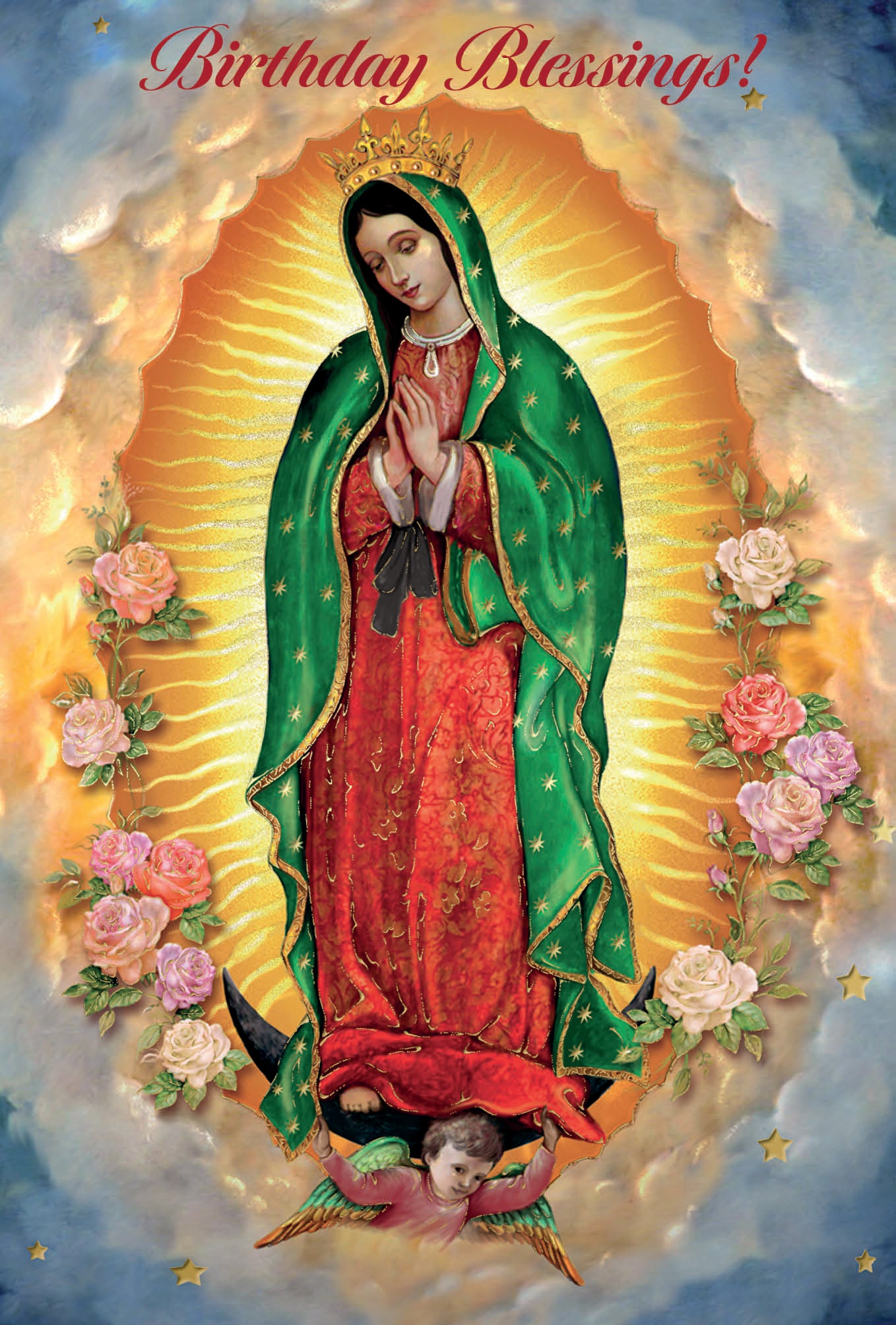 Card-Birthday Blessing-OL Guadalupe