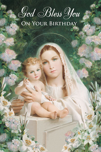 Card-Birthday-God Bless You