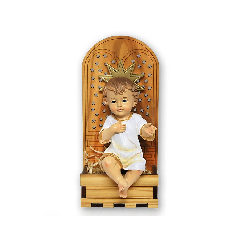 Figurine-Baby Jesus-Seated-5.75"
