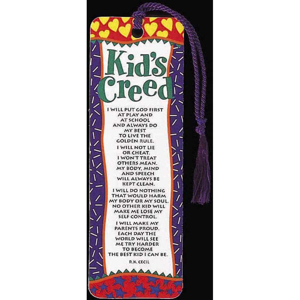 Bookmark/Tassel/Kid's Creed