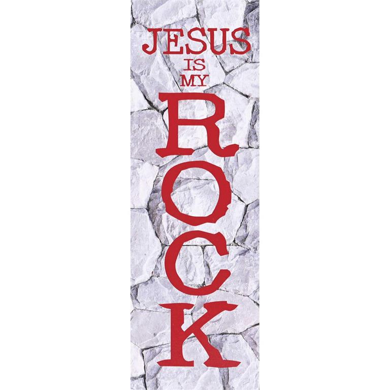 Bookmark-Jesus Is My Rock-12 Pack