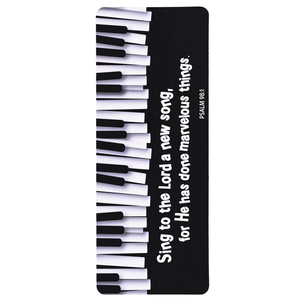 Bookcard-Sing To the Lord a New Song-Piano Keys