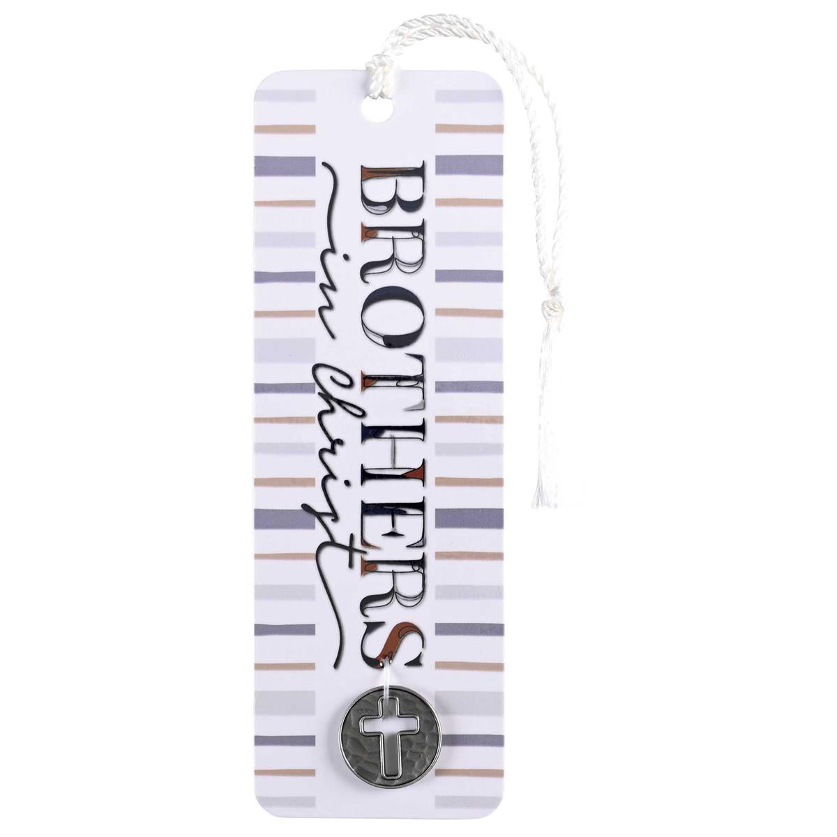 Bookmark-Brothers In Christ-W/Coin-Tassle