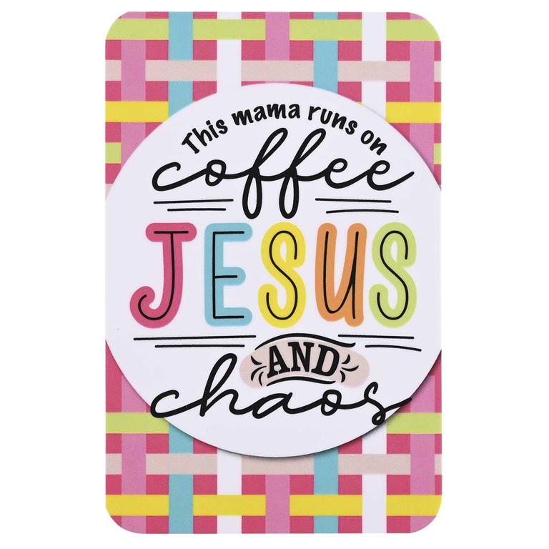 Pocket Card-Coffee, Jesus and Chaos-BKMPK-671