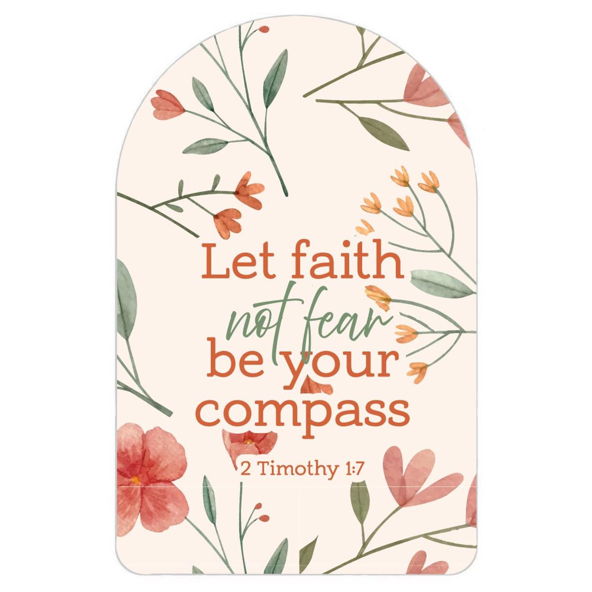 Pocket card-Let Faith Not Fear Be Your