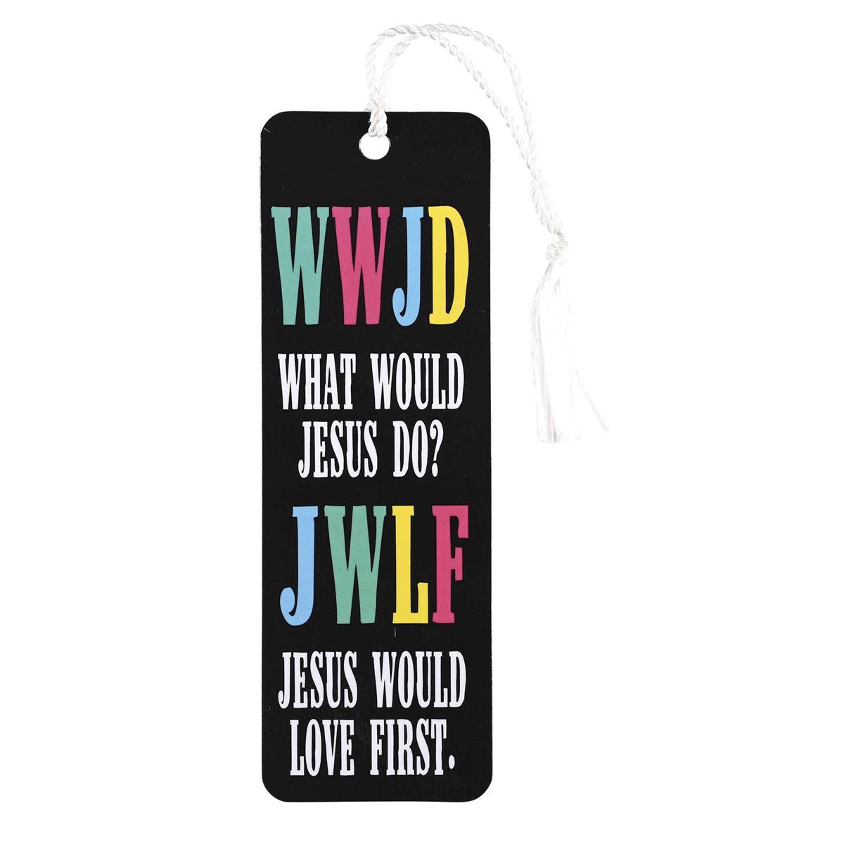 Bookmark-WWJD-Tassel