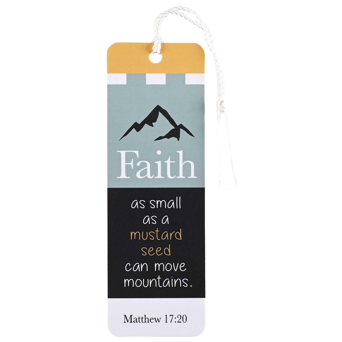 Bookmark-Faith As Small As A Mustard Seed