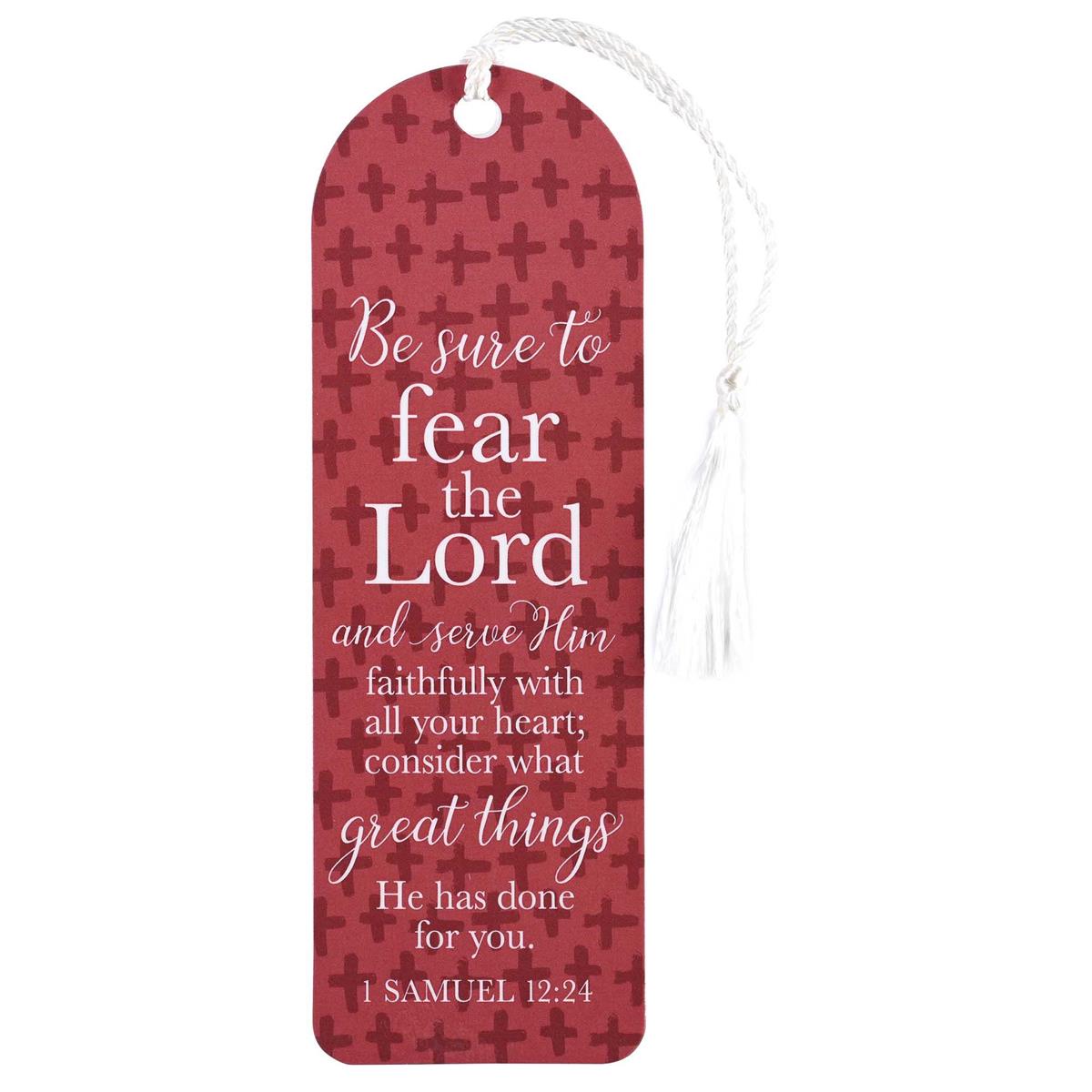 Bookmark-Serve Him Faithfully