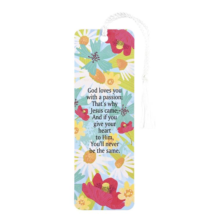 Bookmark-God Loves You-Tassel