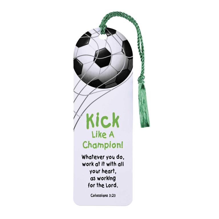 Bookmark-Tassel-Soccer-Whatever You Do-BKMTL-723