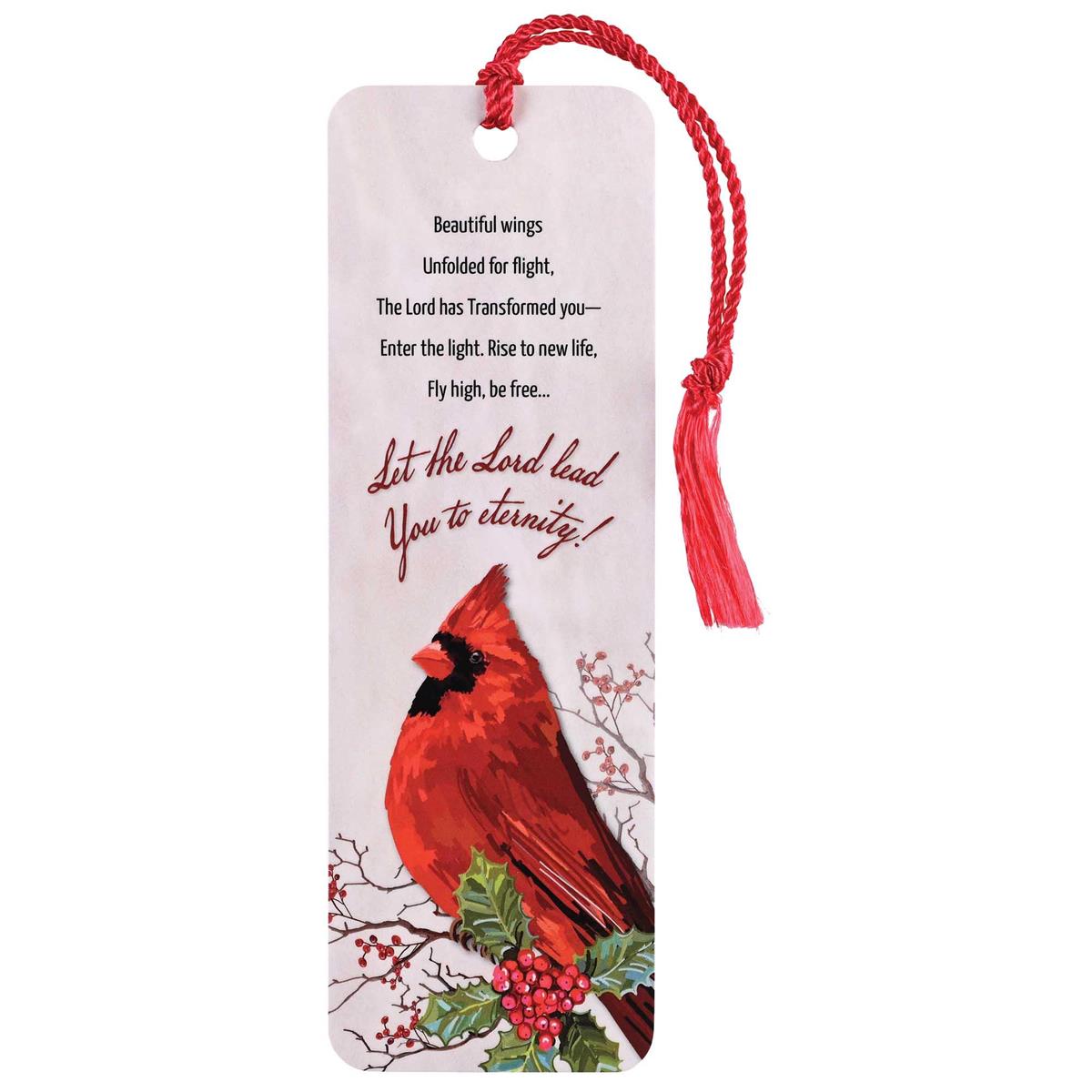 Bookmark-Cardinal-Beautiful Wings-Tassel