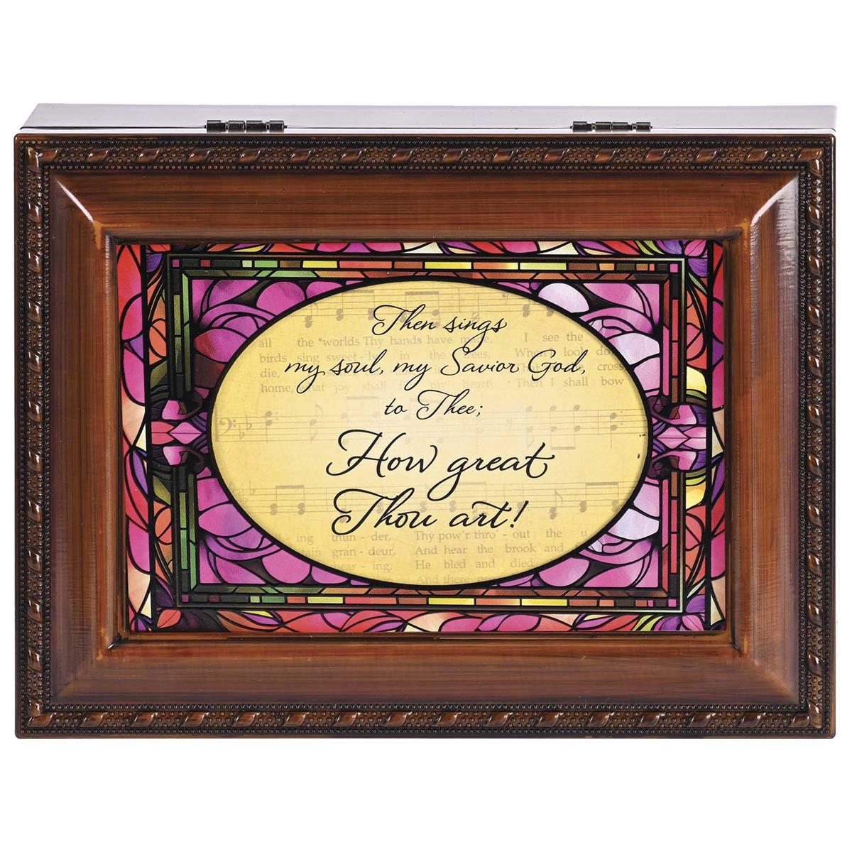 Music Box-How Great Thou Art-Brown