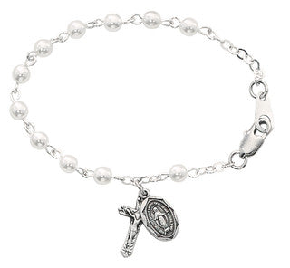 Bracelet/SSMedal/Baby/Pearl